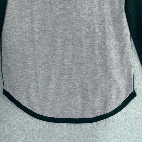 Smartwool Shadow Pine Colorblock Sweater Womens XS Mist Twilight Blue Marled - Picture 7 of 15